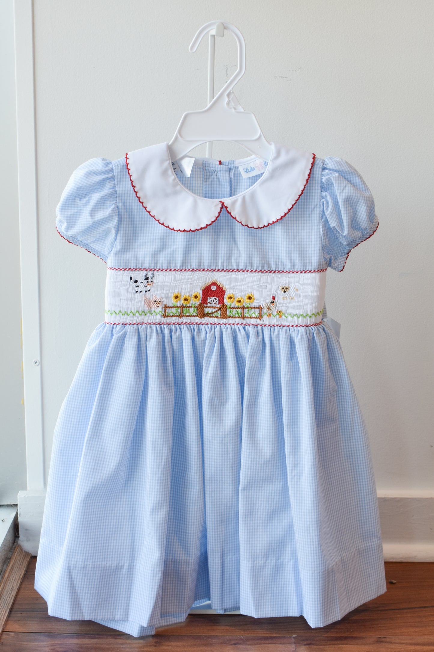 Rose's Farm Day Bishop Dress