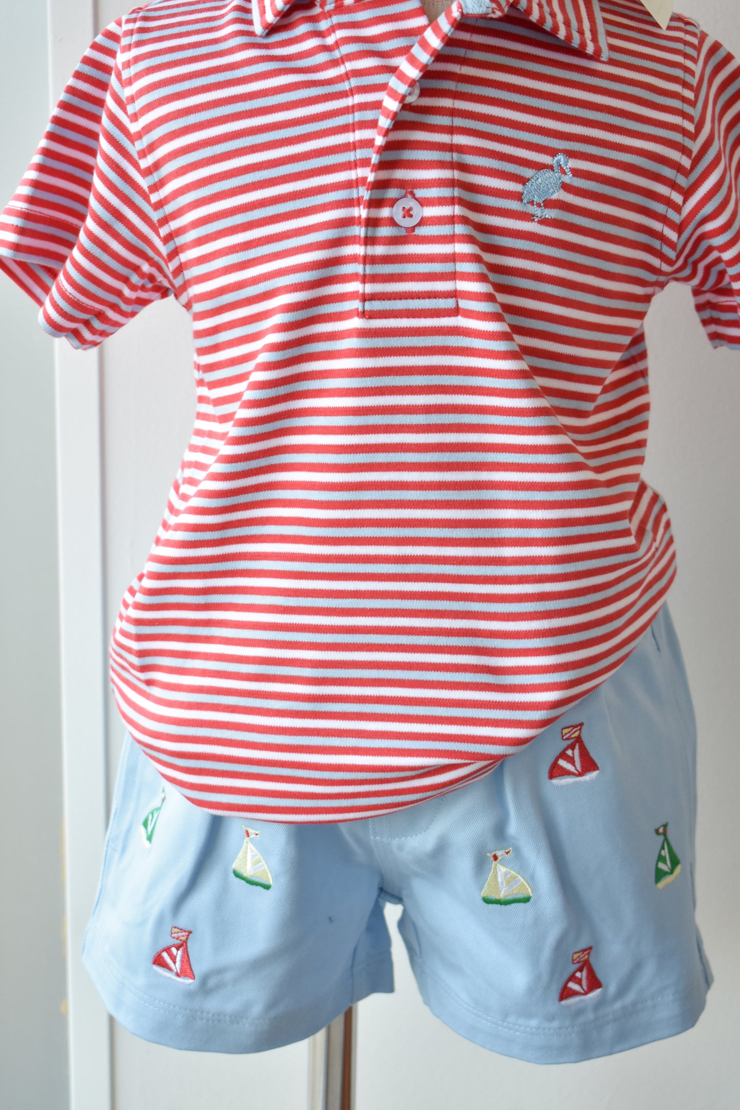 Prim and Proper Polo-Sumner County Stripe (Richmond/Beale St)