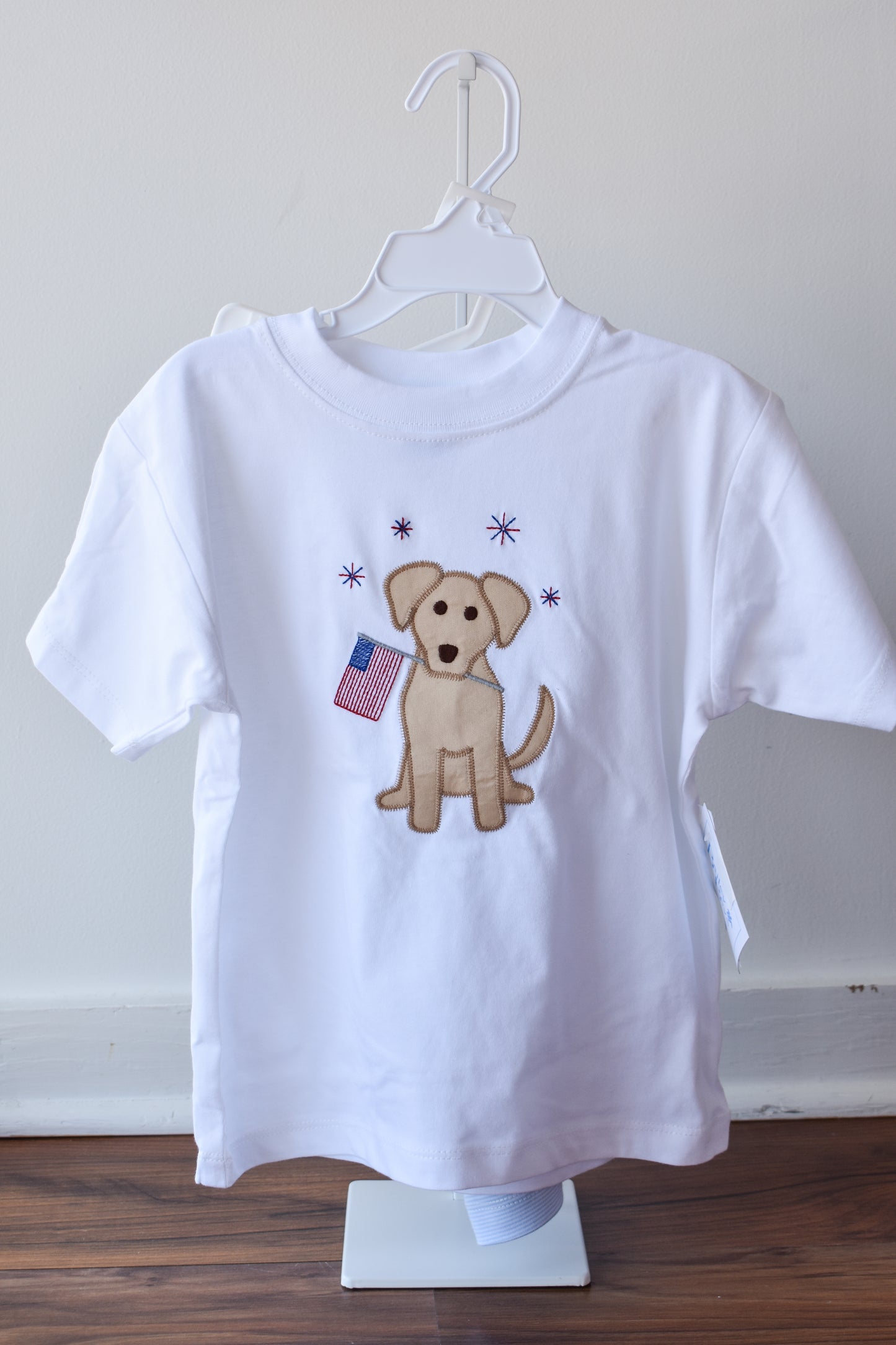 Patriotic Pup Boy Short Set