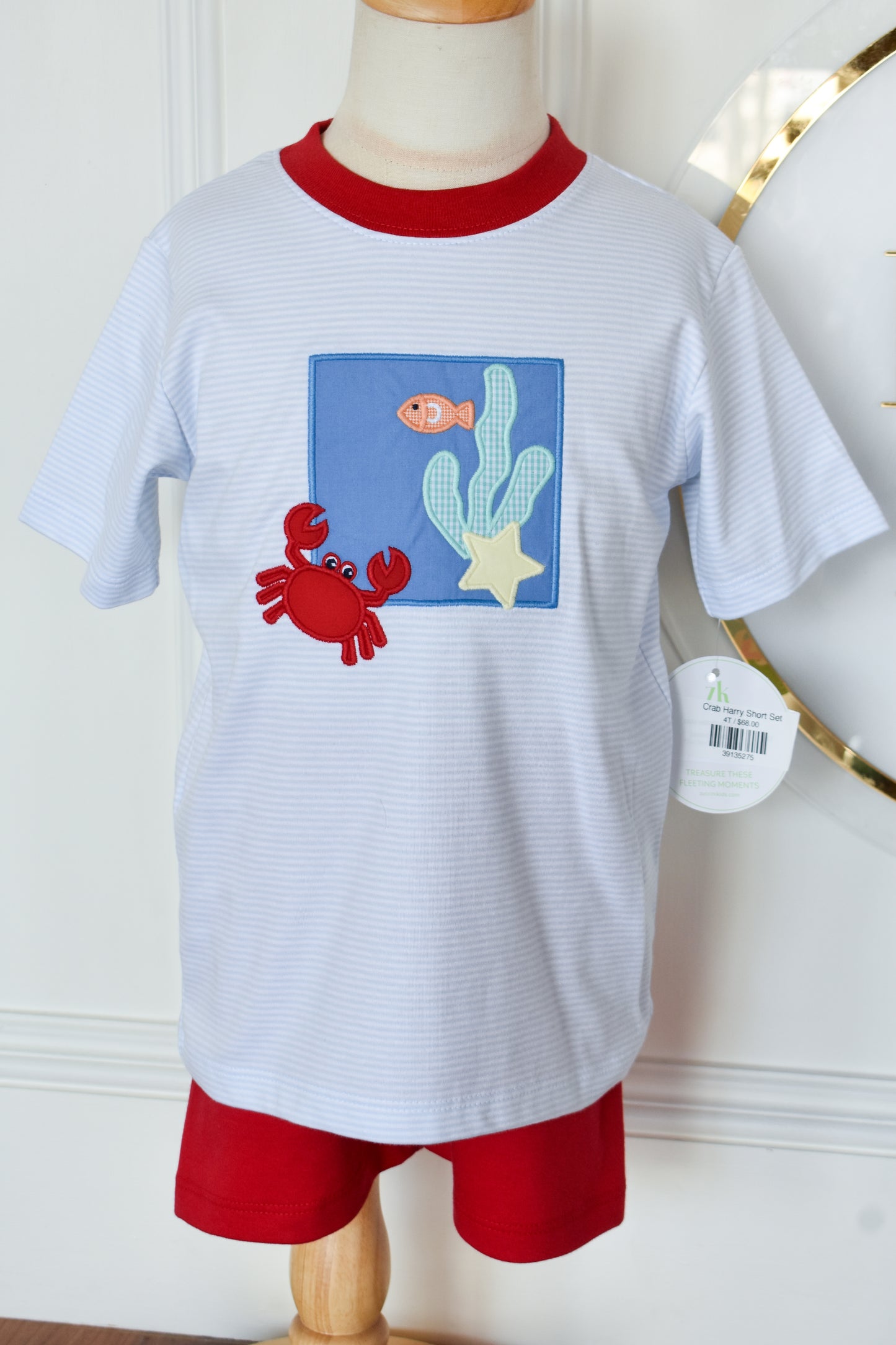Swimming with Sea Life-Harry's Short Set