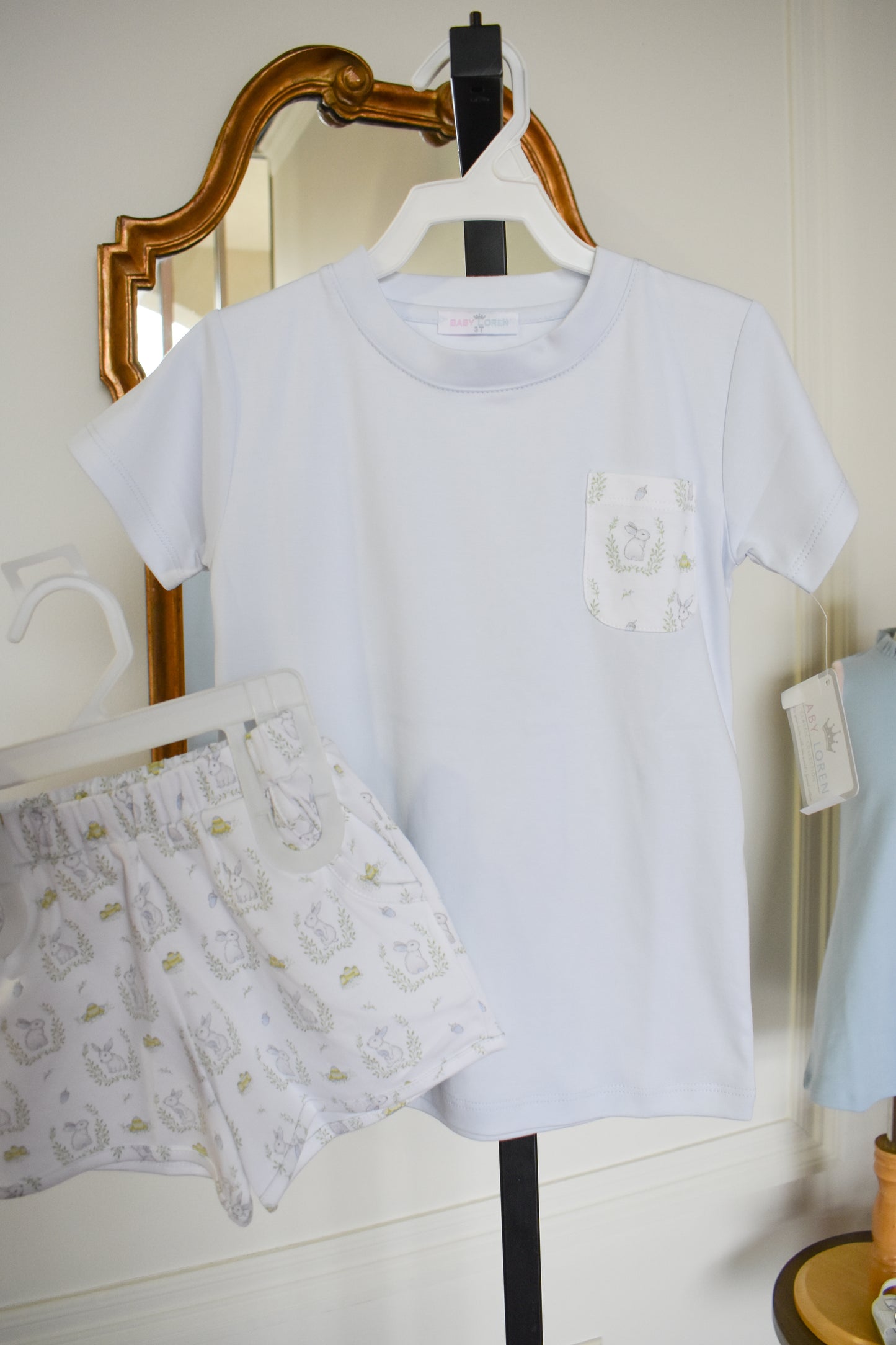 Hop Into Spring-Boy’s Short Set