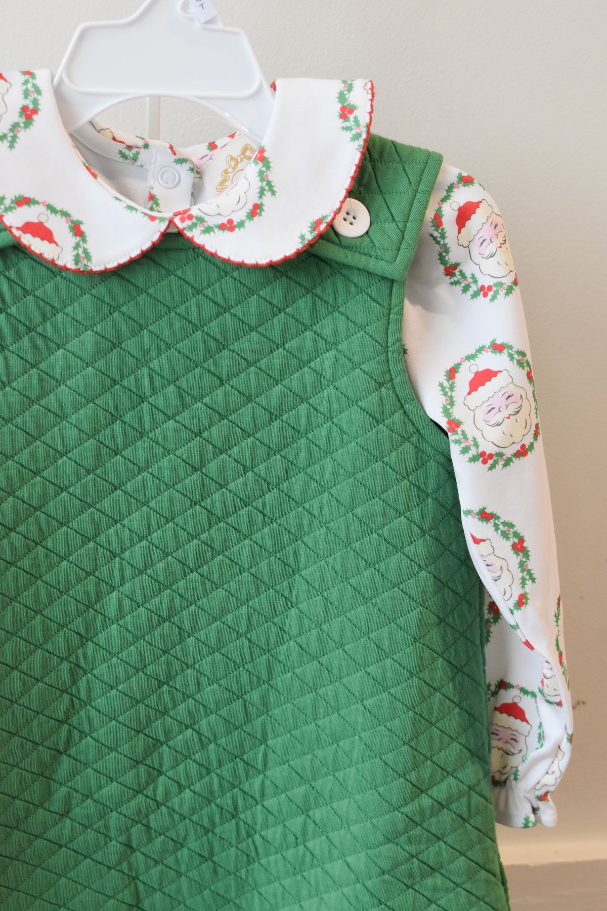 Juliet Quilted Jumper-Kiawah Kelly Green
