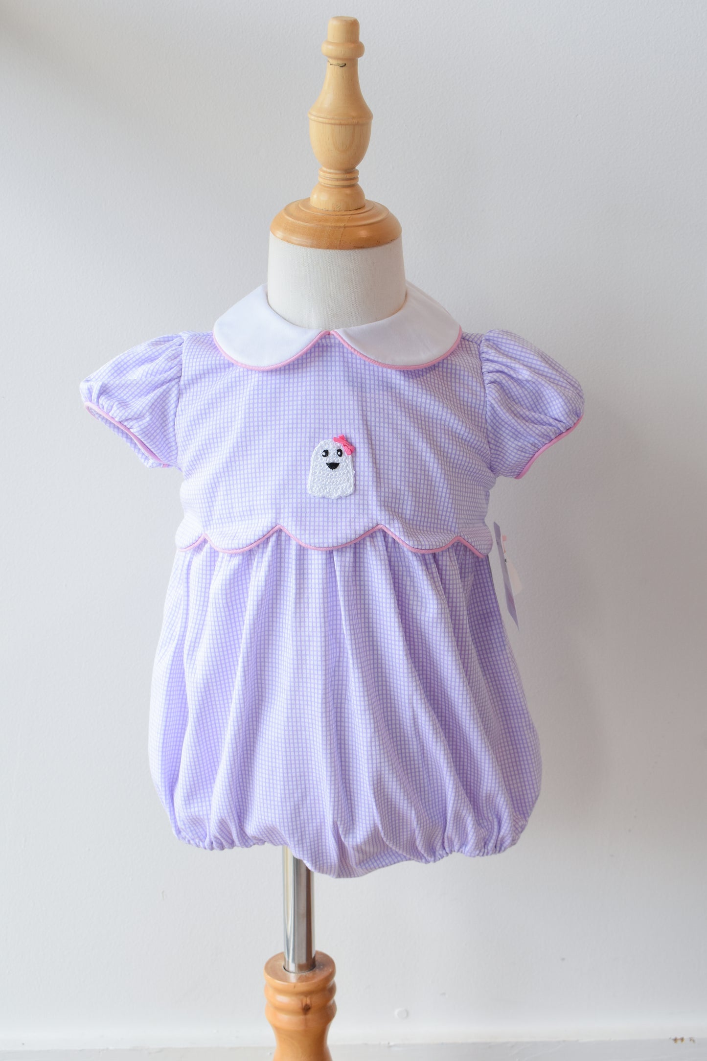Girly Ghost Lavender Knit Bubble