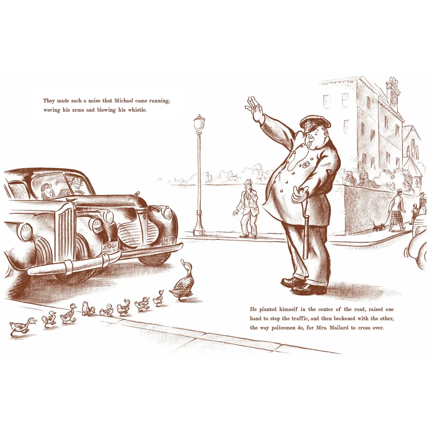 "Make Way for Ducklings" Children's Picture Book