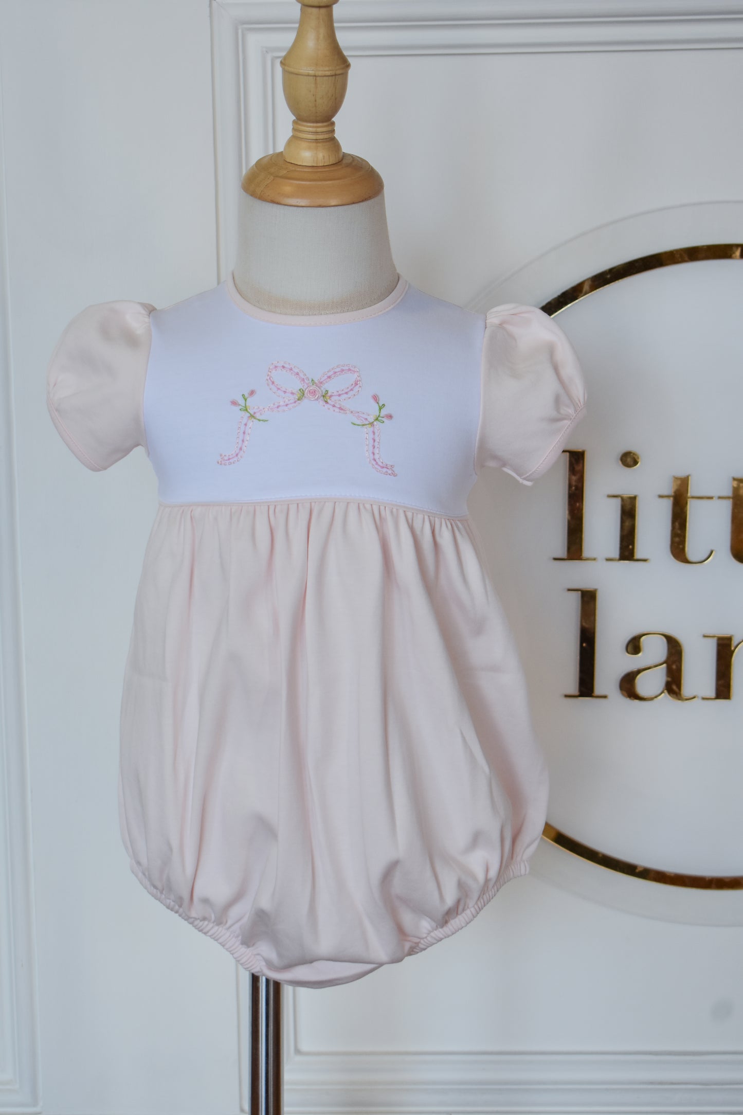 Ribbon Florals Pink Bubble