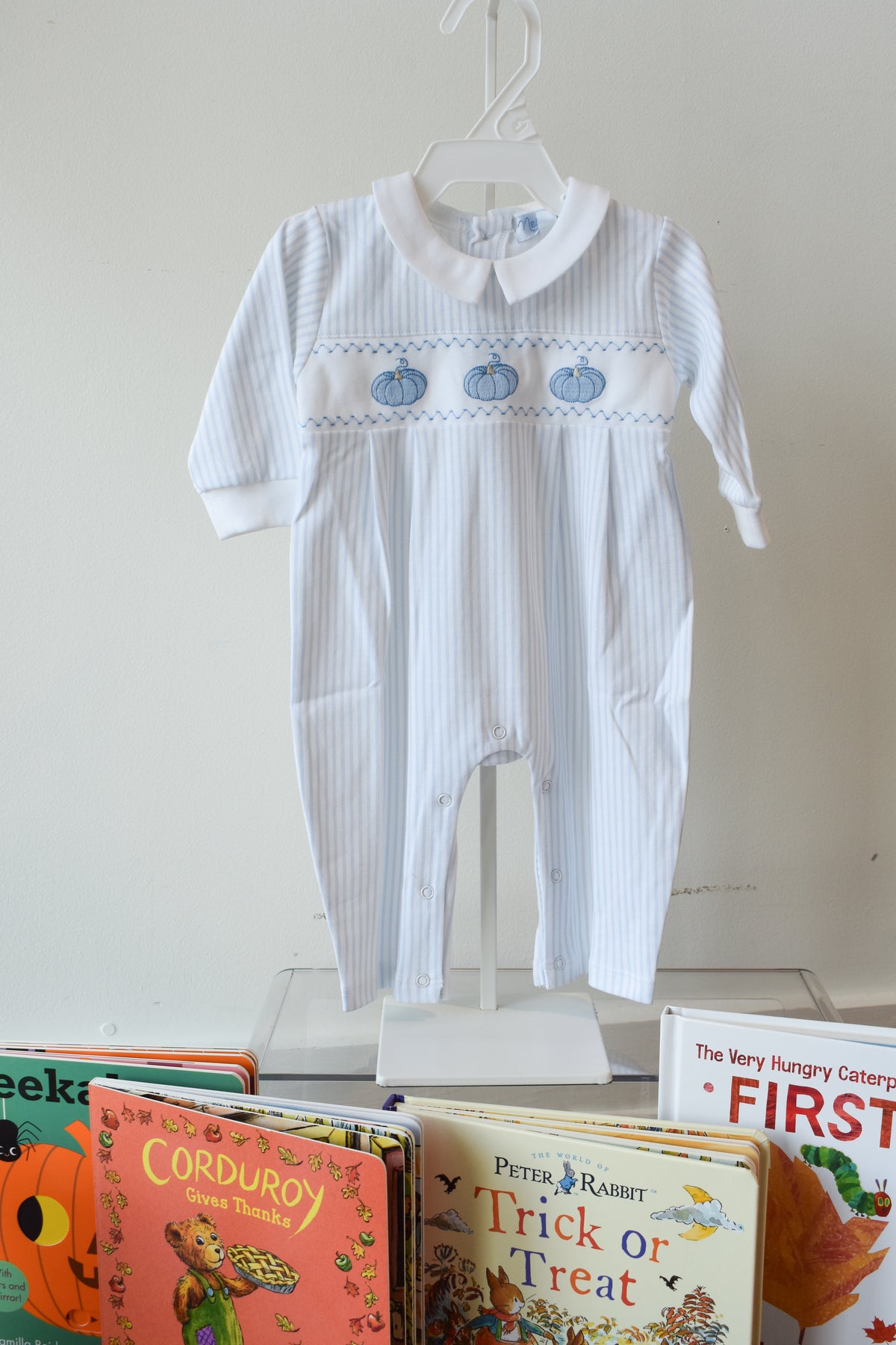 Blue Pumpkin Patch Nella Stripe Playsuit