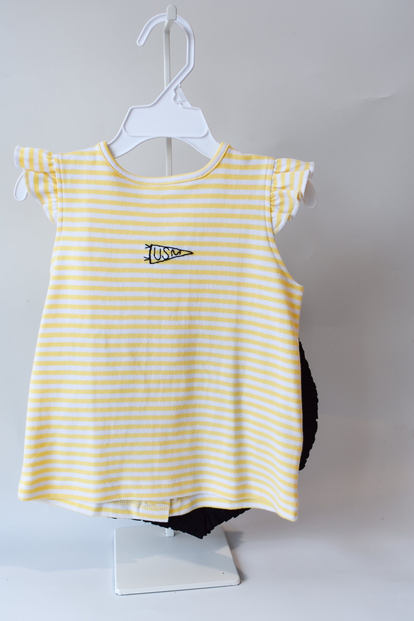 Hand Stitched Girl's Gameday Tank/Short Set