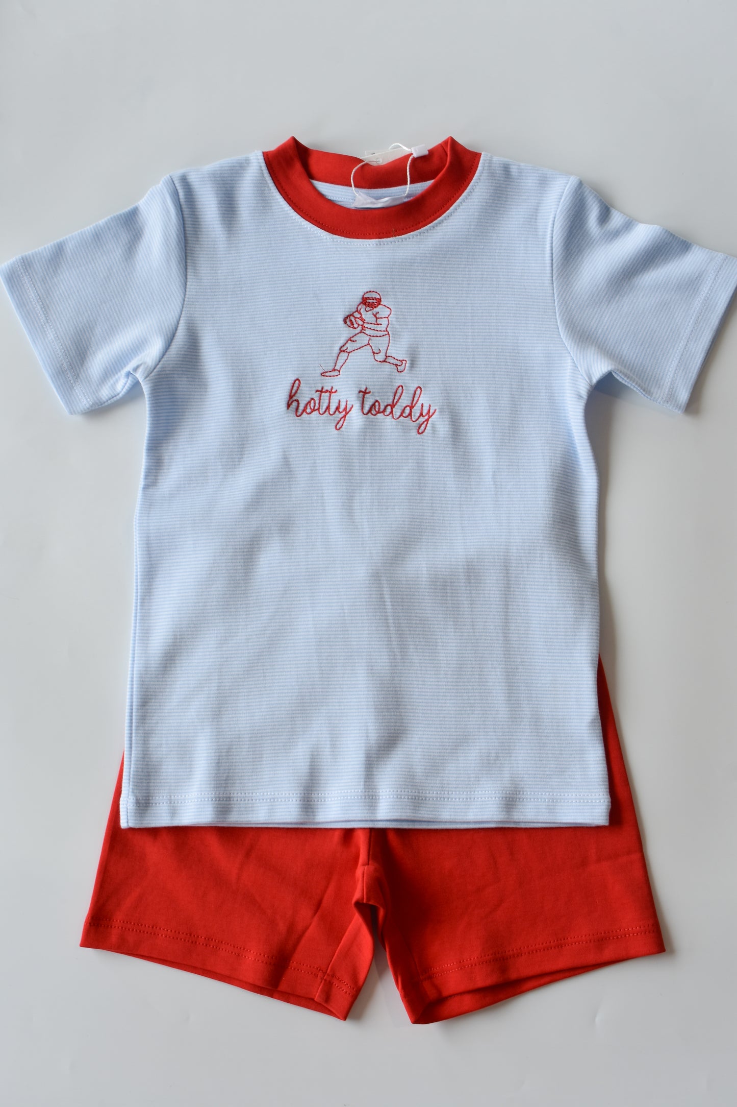 Hotty Toddy Football Player Short Set