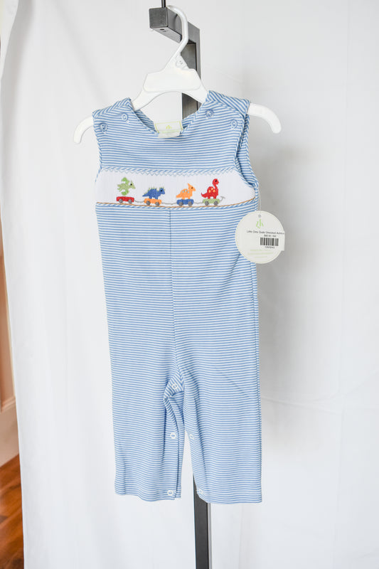 Little Dino Dude Smocked Ashton Longall