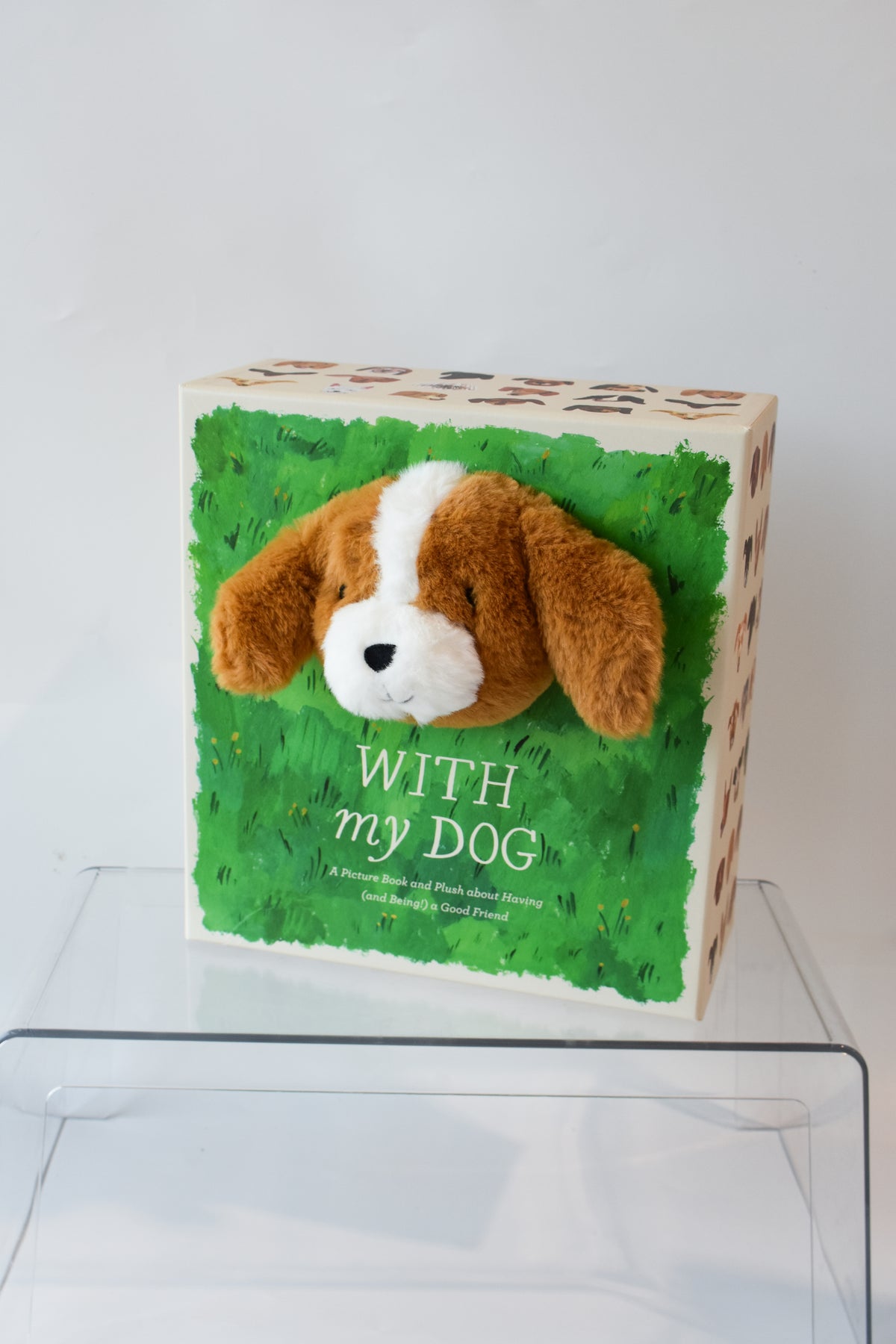 "With My Dog" Book & Plush Gift Set