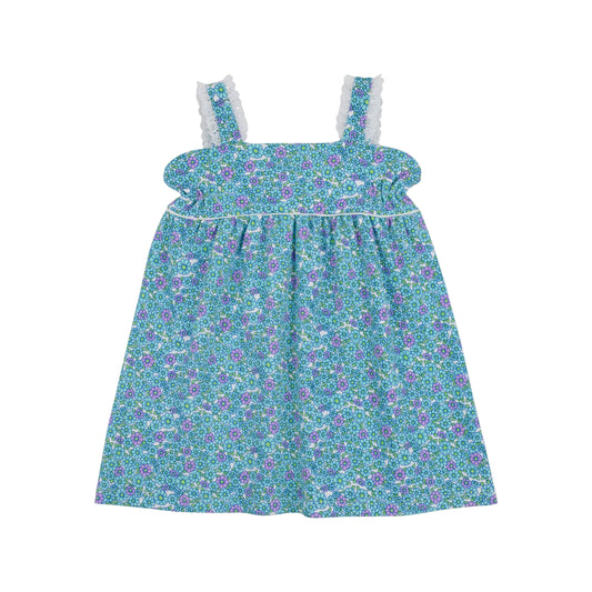 Millie Day Dress-Fitzroy Floral Pima