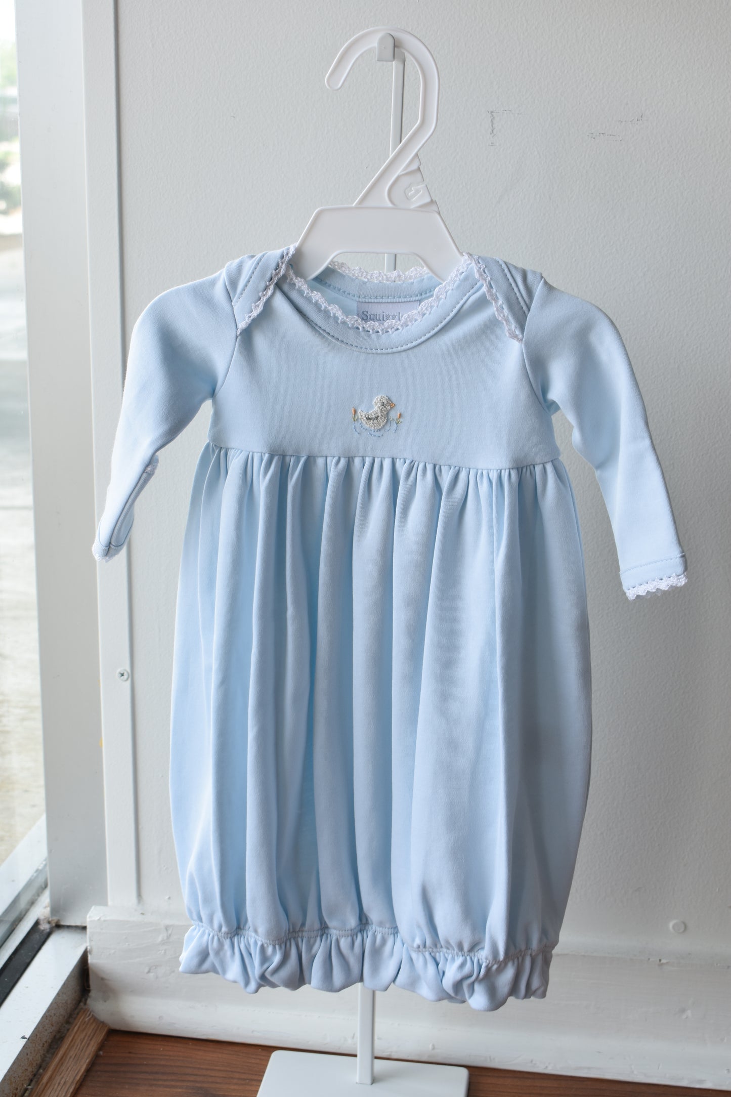 Puddle The Duck Embroidered Squiggles Gown