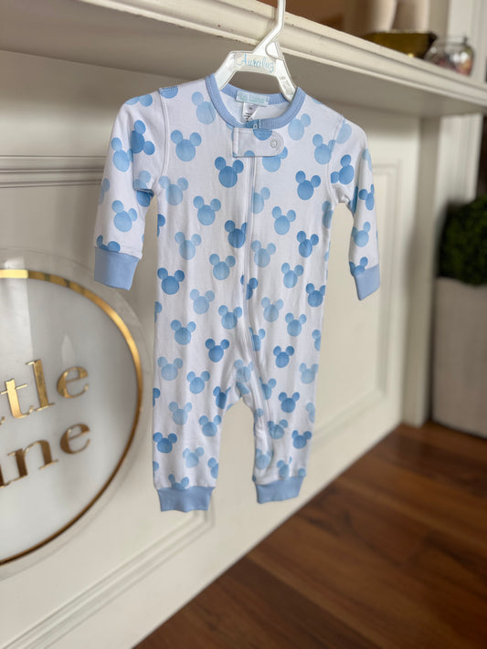 Mickey Blue Pj's Footie