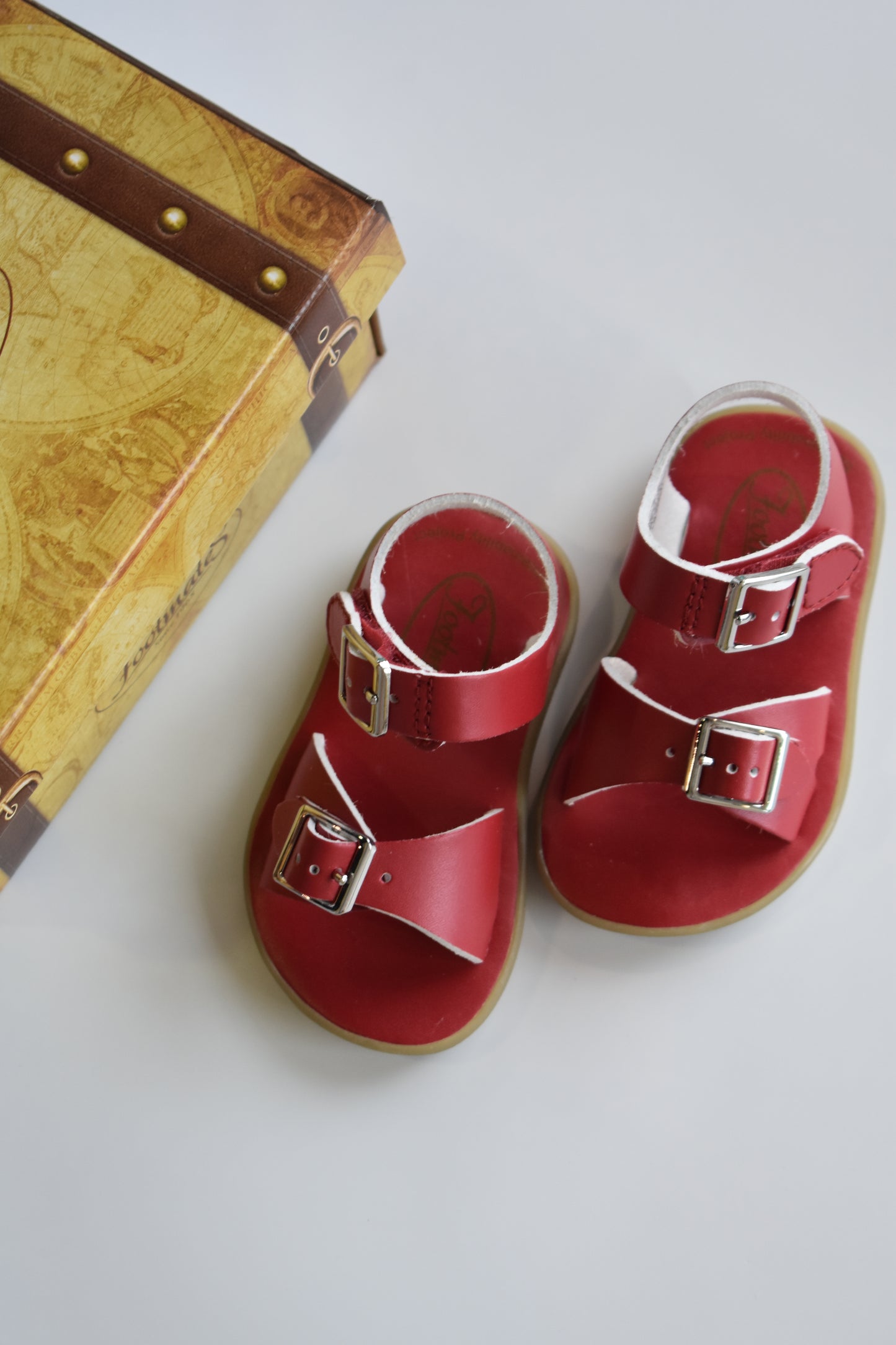 Footmates Tide-Apple Red