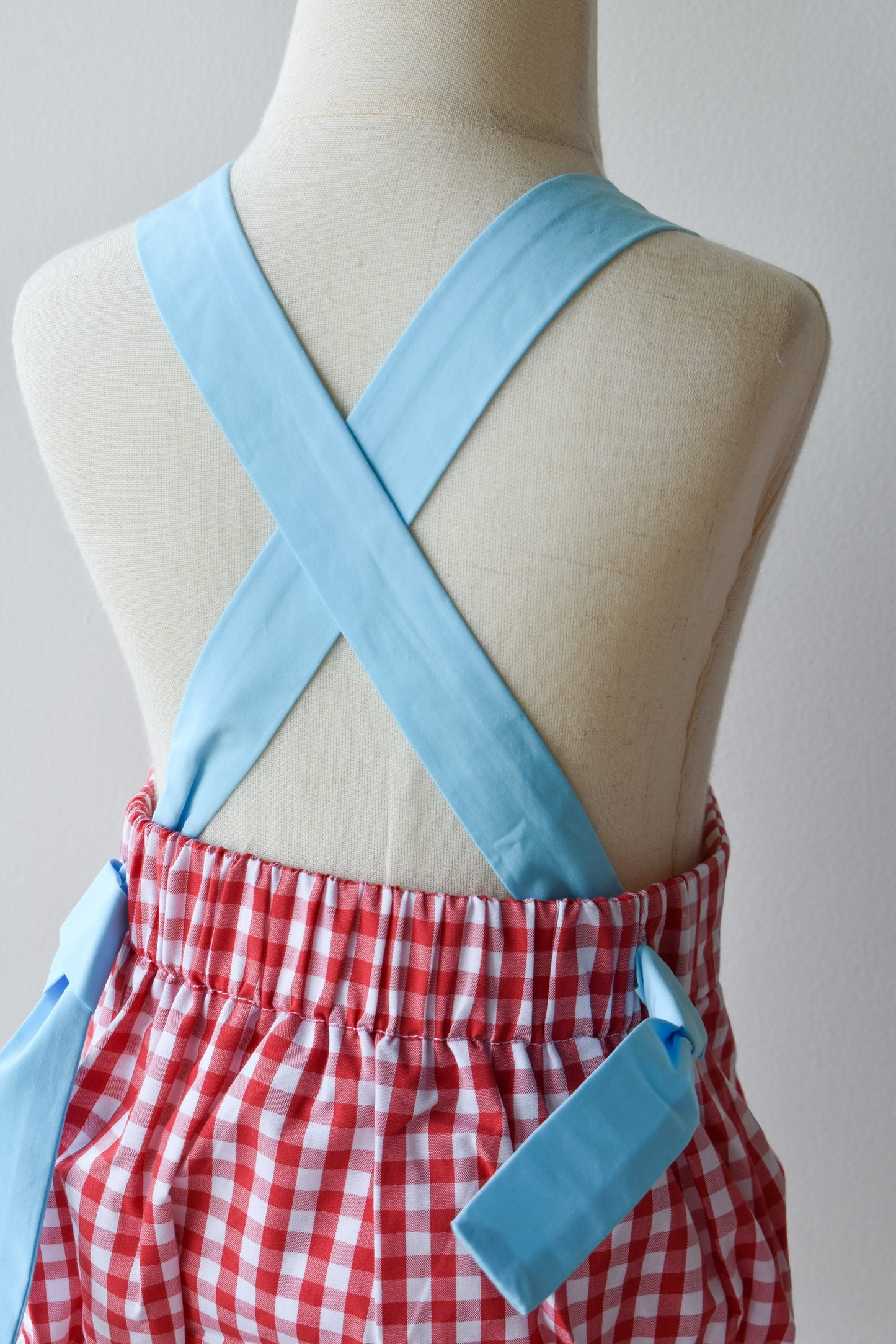 Sayre Sunsuit-Richmond Red Gingham