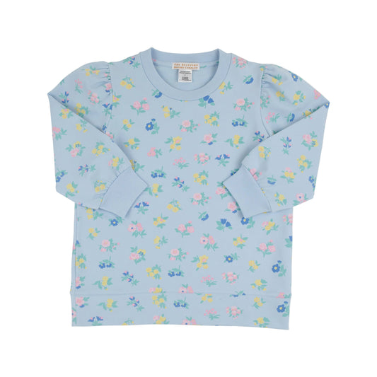 It’s Saturday Sweatshirt-Little London Flowers