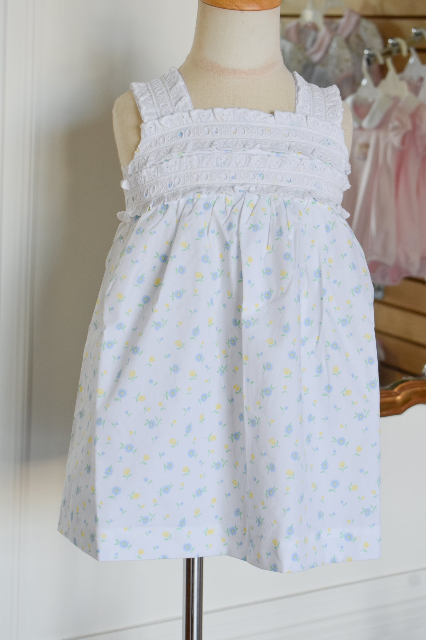 Babs Dress-Dunwoody Daisy Broadcloth