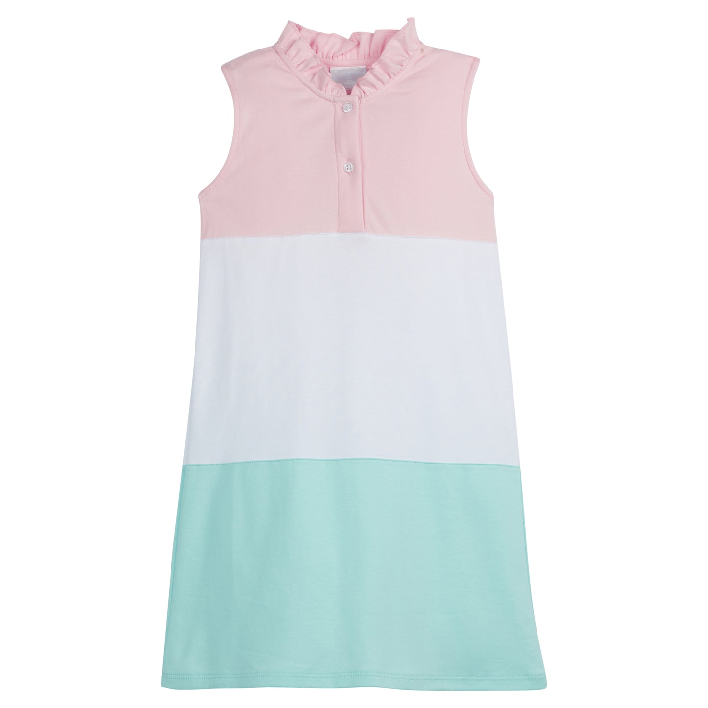 Hastings Color Block Dress-Pink