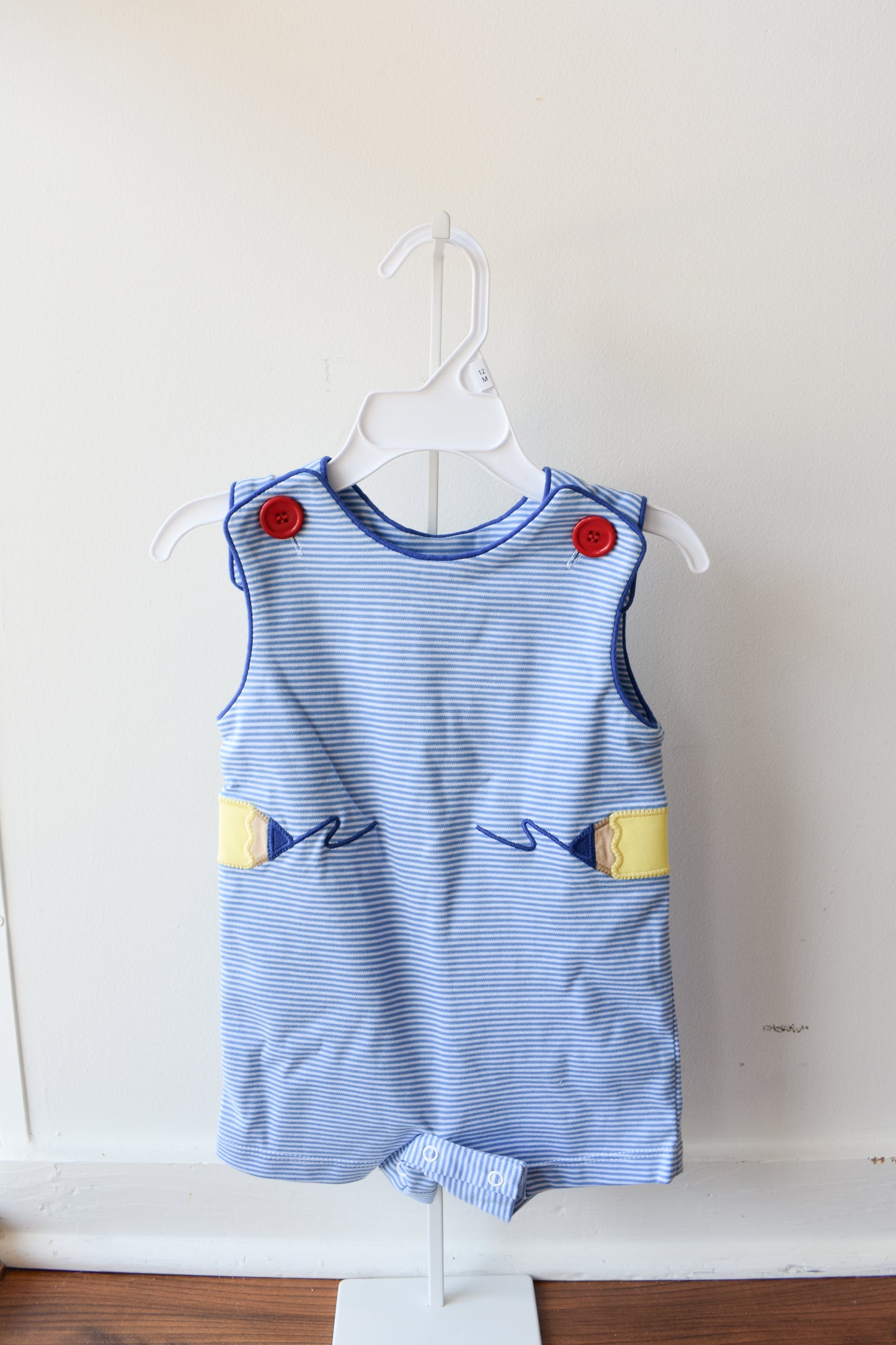 Pencil Ashton Shortall-Periwinkle Stripe Knit