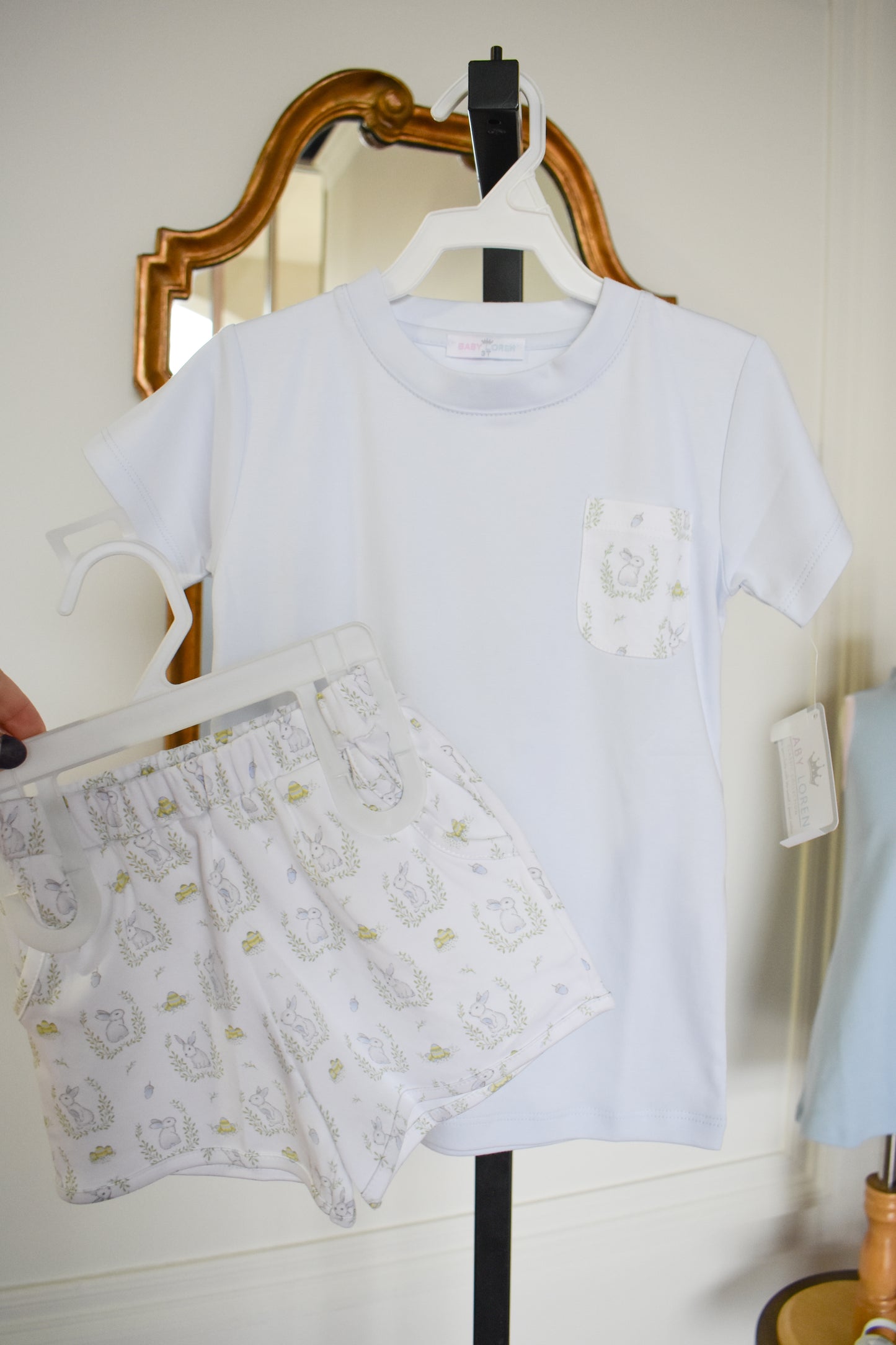 Hop Into Spring-Boy’s Short Set