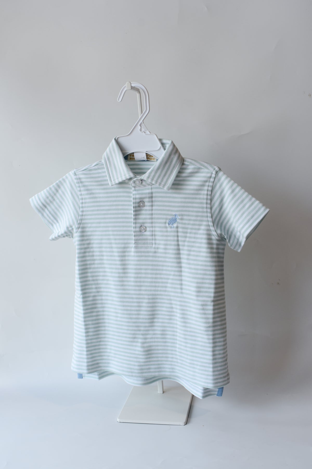 Prim and Proper Polo-Greenwich/Sarasota Mini Stripe