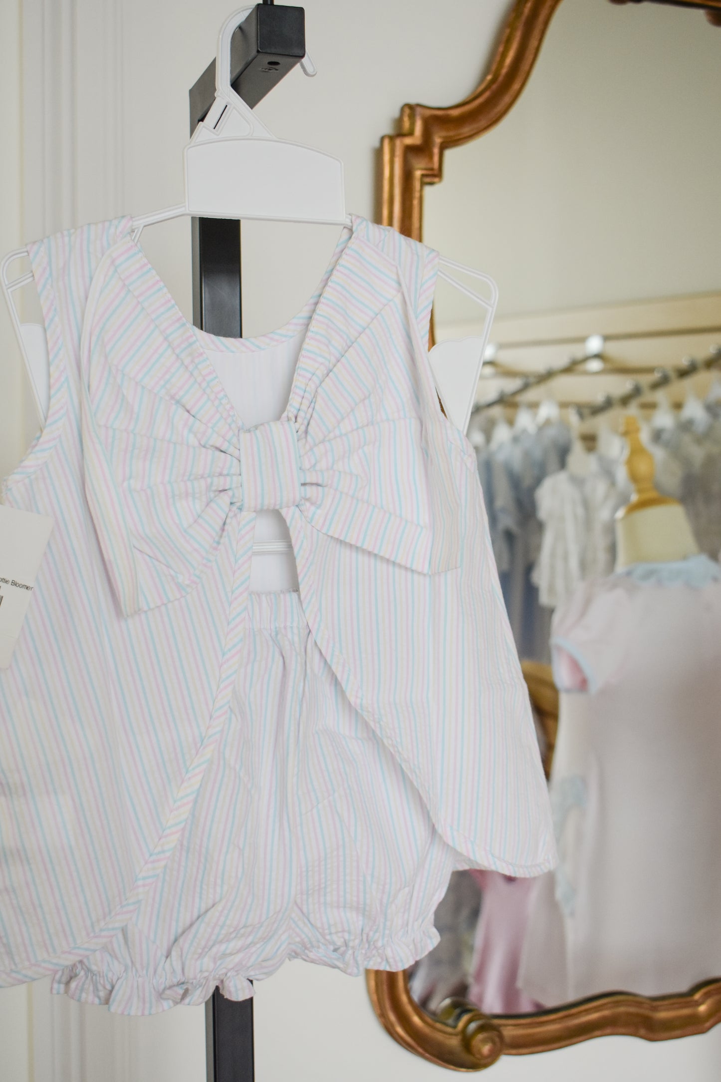 Pastel Striped Lottie Bloomer Set