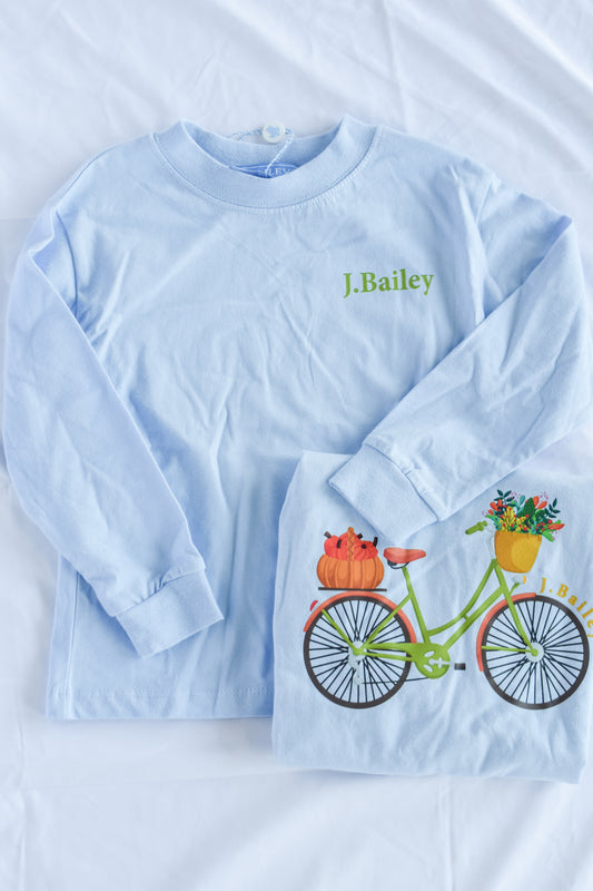 Full of Fall LS Logo Tee
