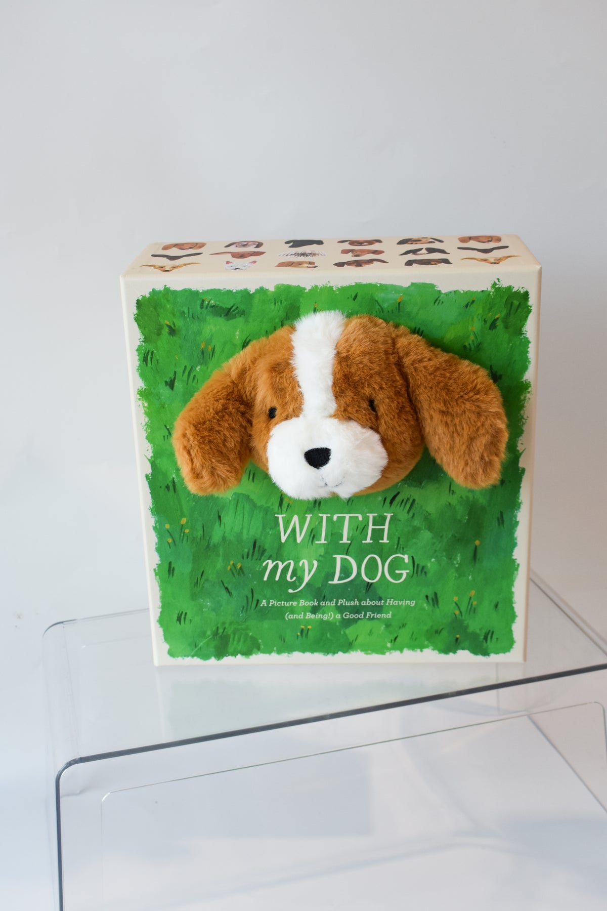 "With My Dog" Book & Plush Gift Set