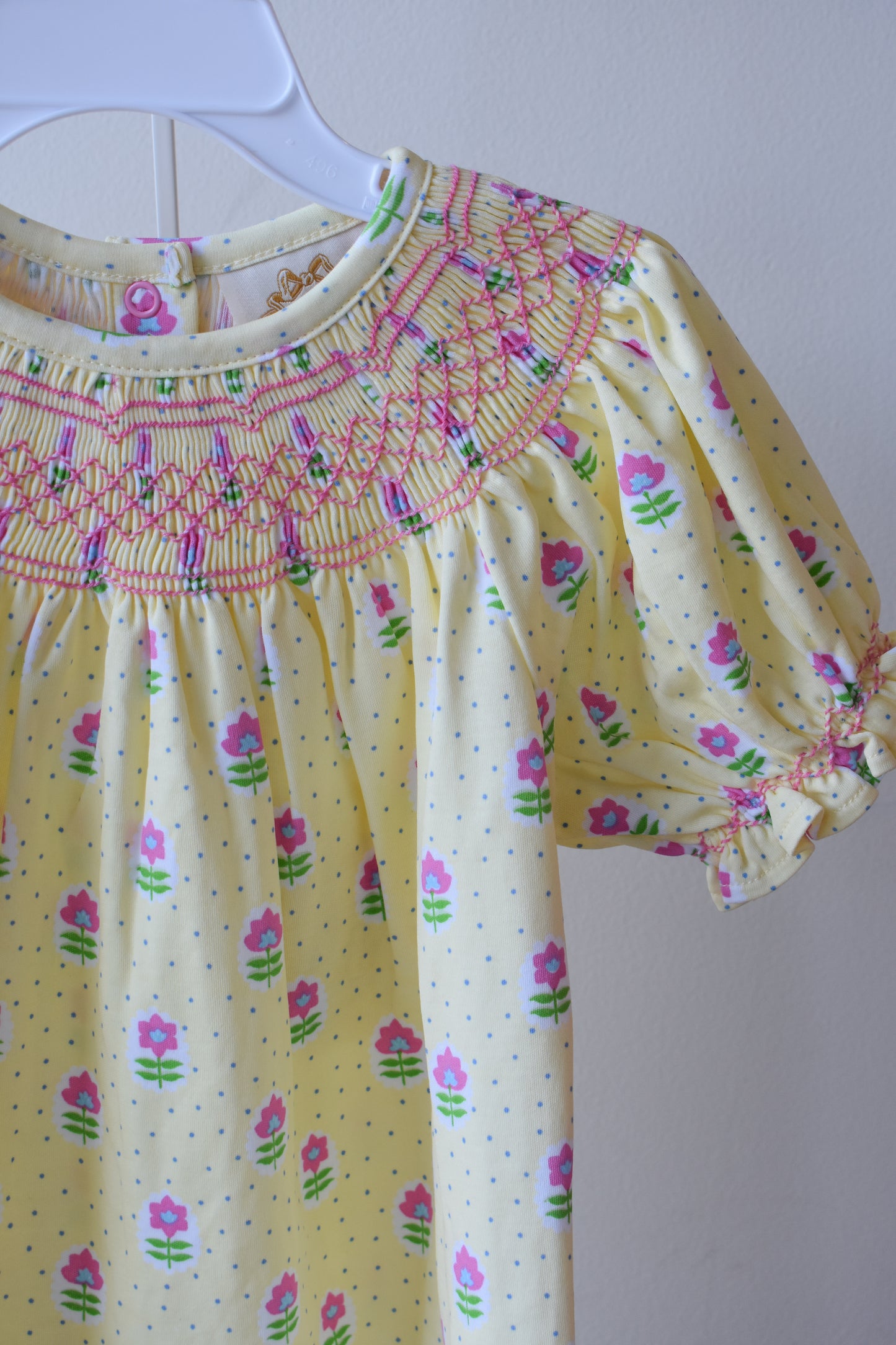 Sandy Smocked Pima Dress-Fairway Floral