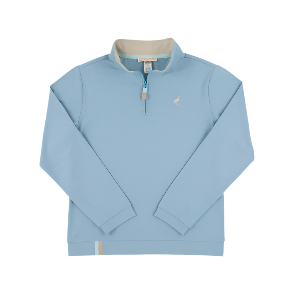 Prepletic Hayward Half Zip-Barrington Blue