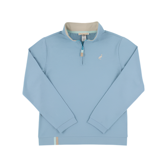 Prepletic Hayward Half Zip-Barrington Blue