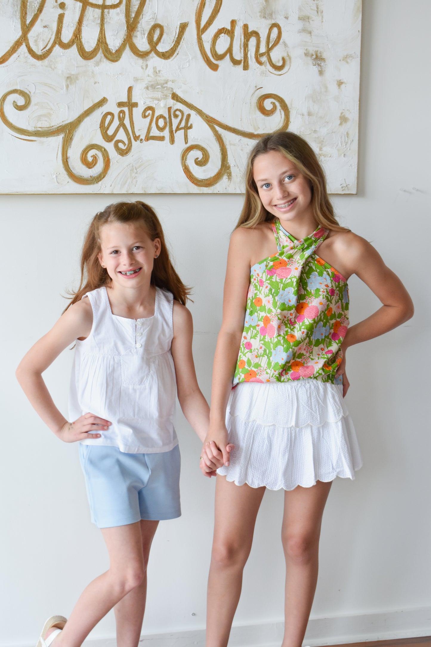 BISBY Basic Shorts-Light Blue