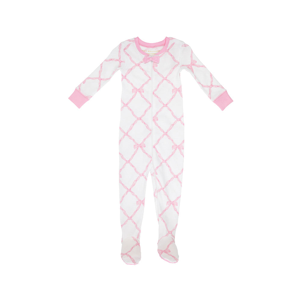 Noelle's Footed Night Night-Belle Meade Bow