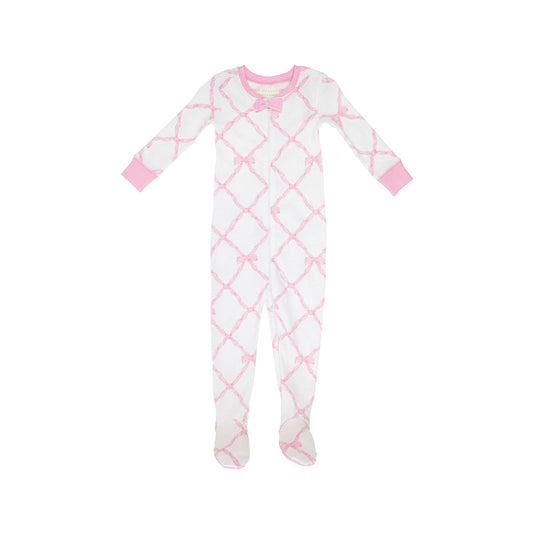 Noelle's Footed Night Night-Belle Meade Bow