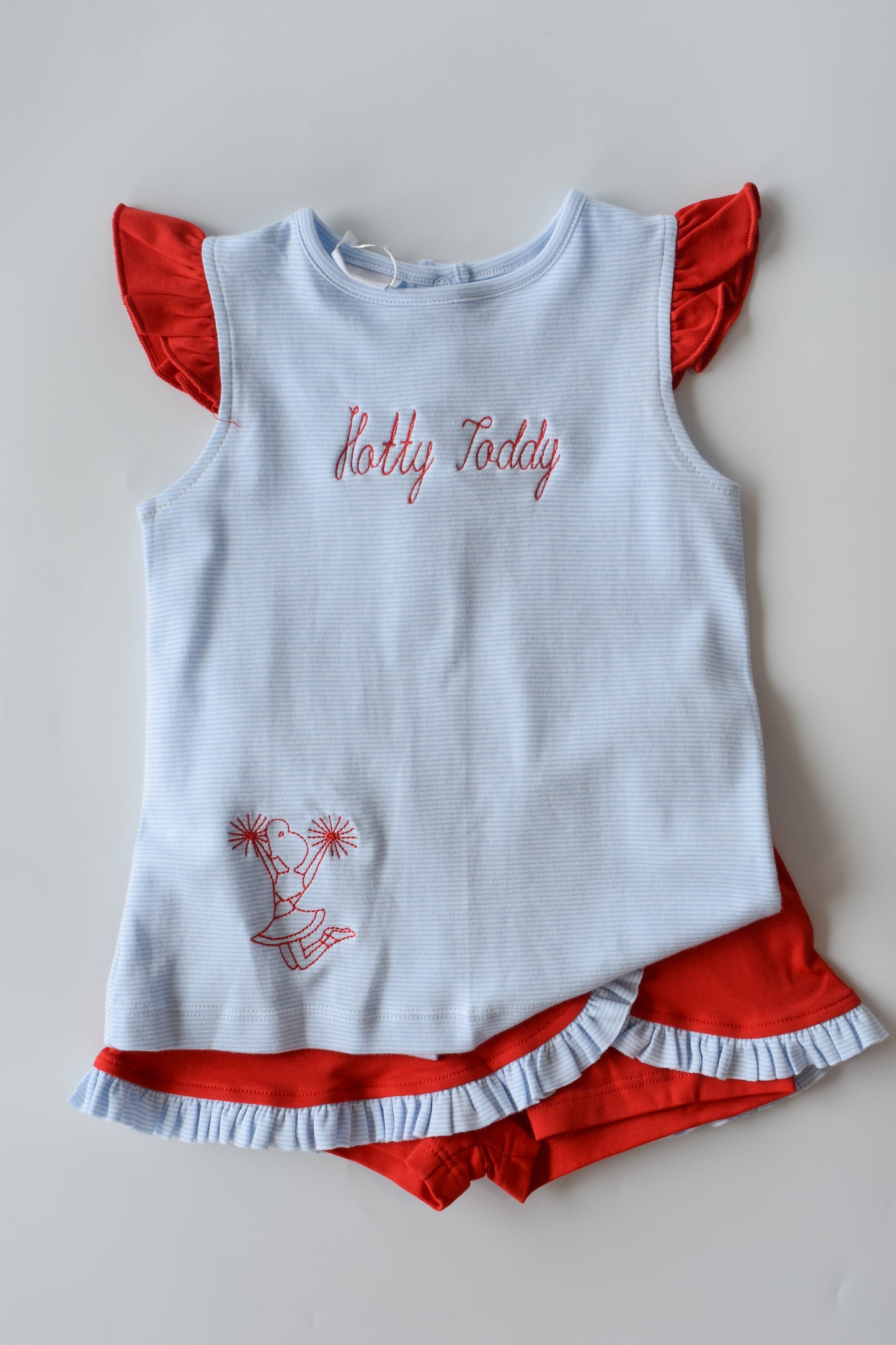 Hotty Toddy Cheerleader Skort Set