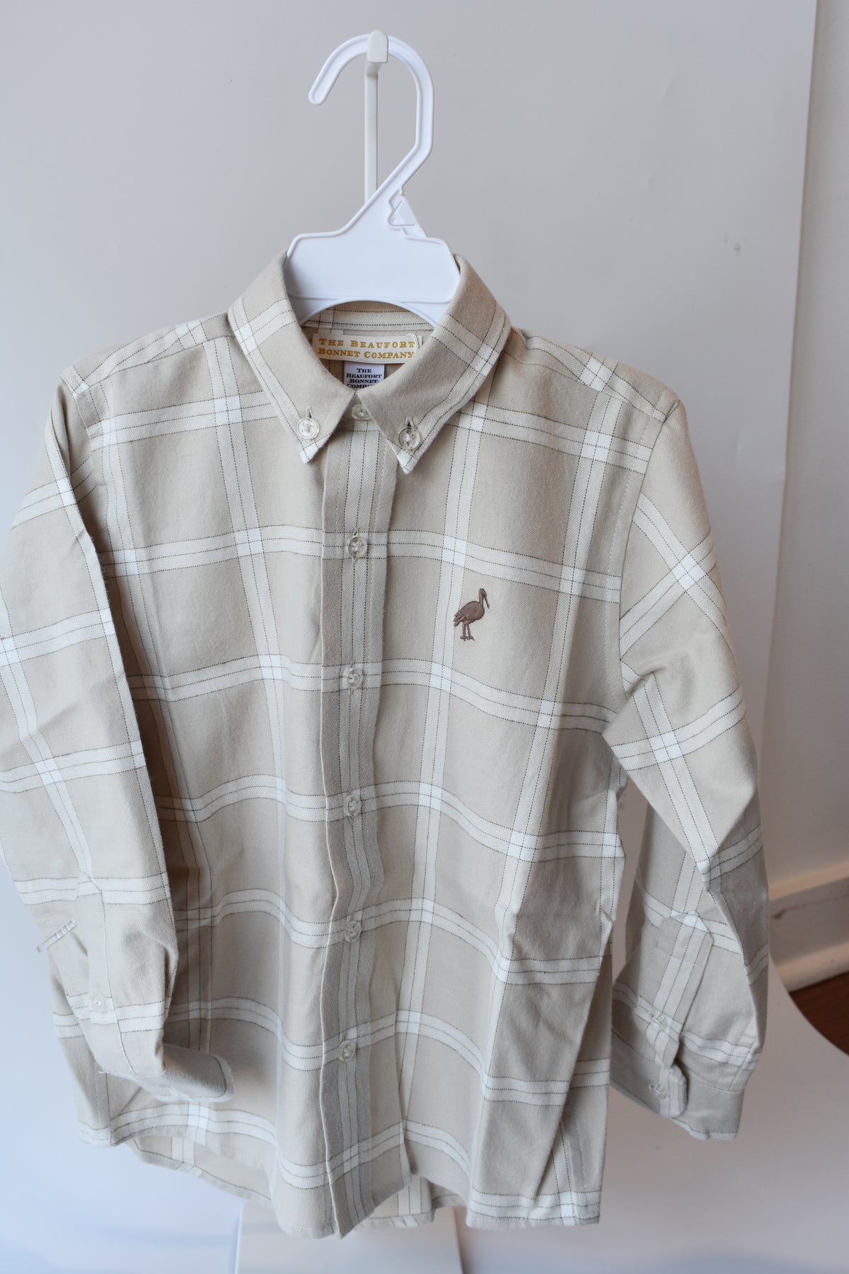 Dean’s List Flannel Dress Shirt-Thompson Park Plaid