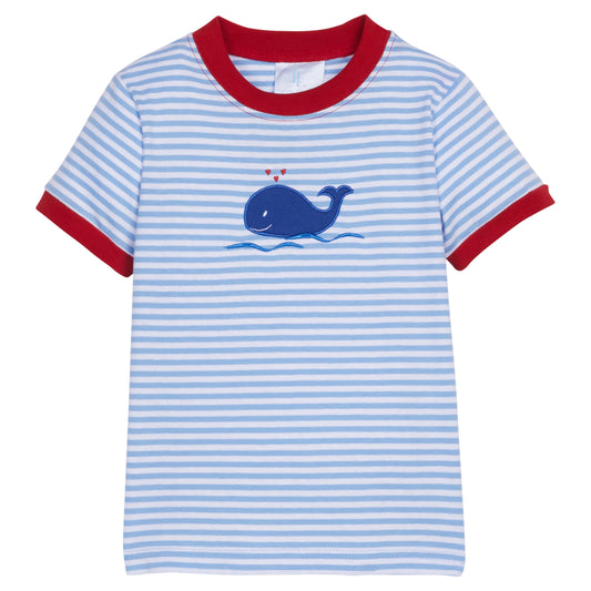 Whale appliqué T Shirt