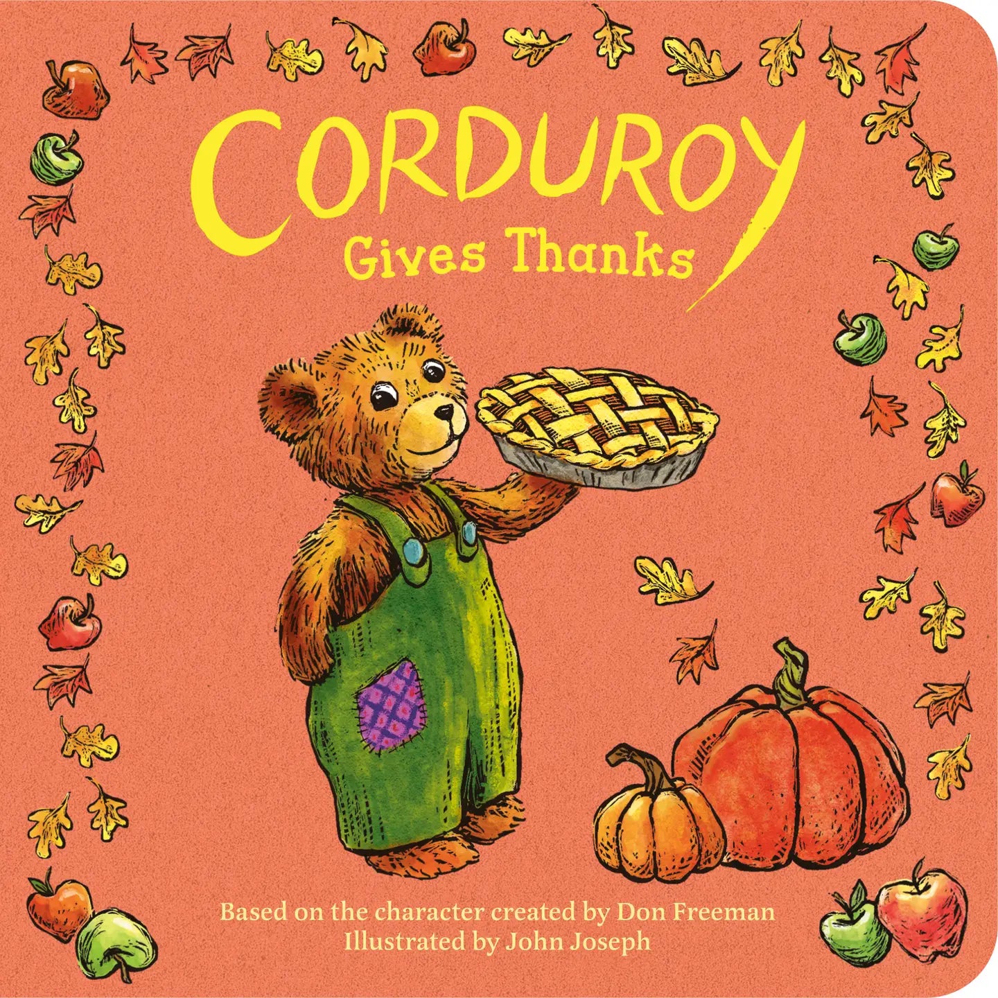 "Corduroy Gives Thanks" Thanksgiving Board Book