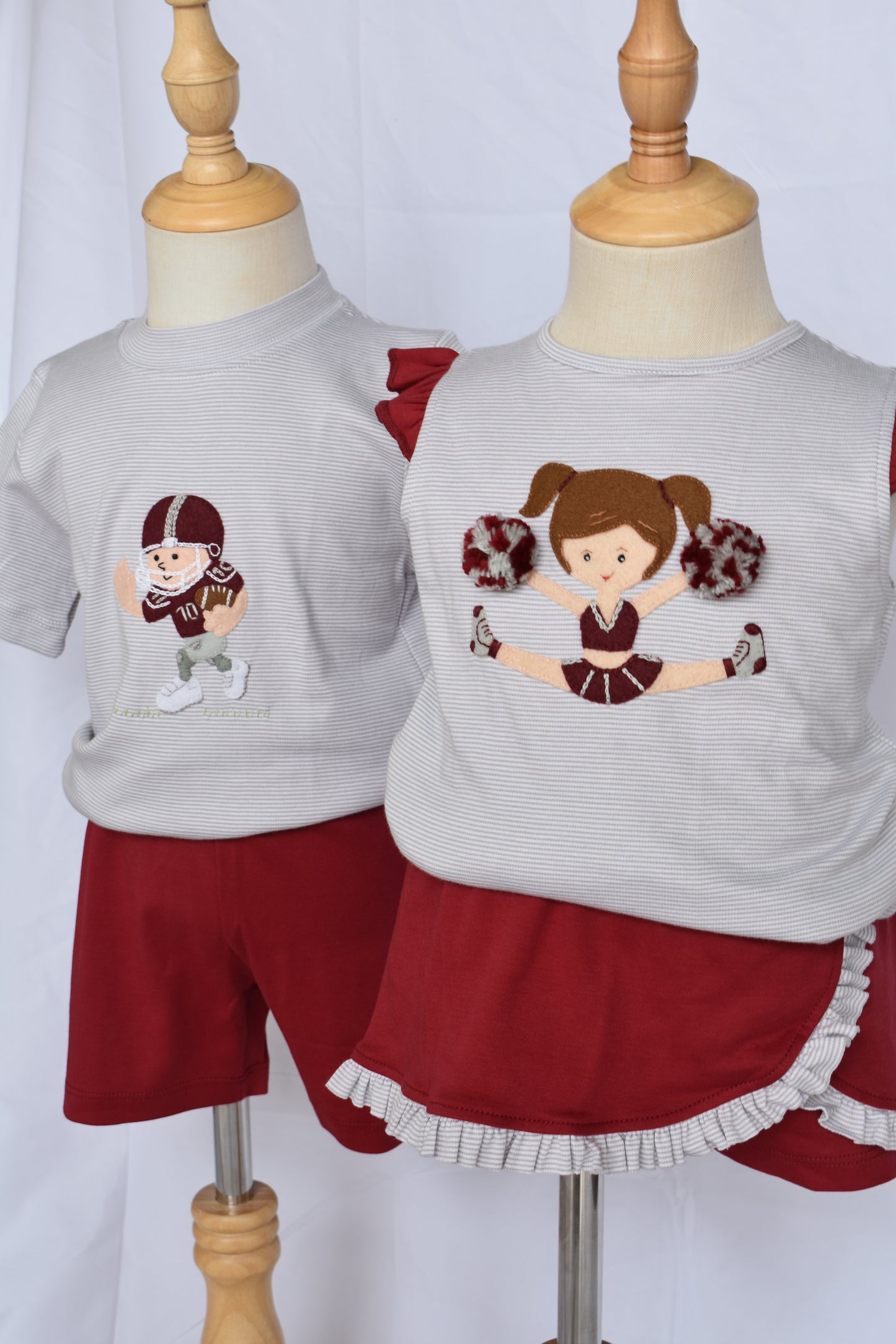Maroon Cutie Cheer Skort