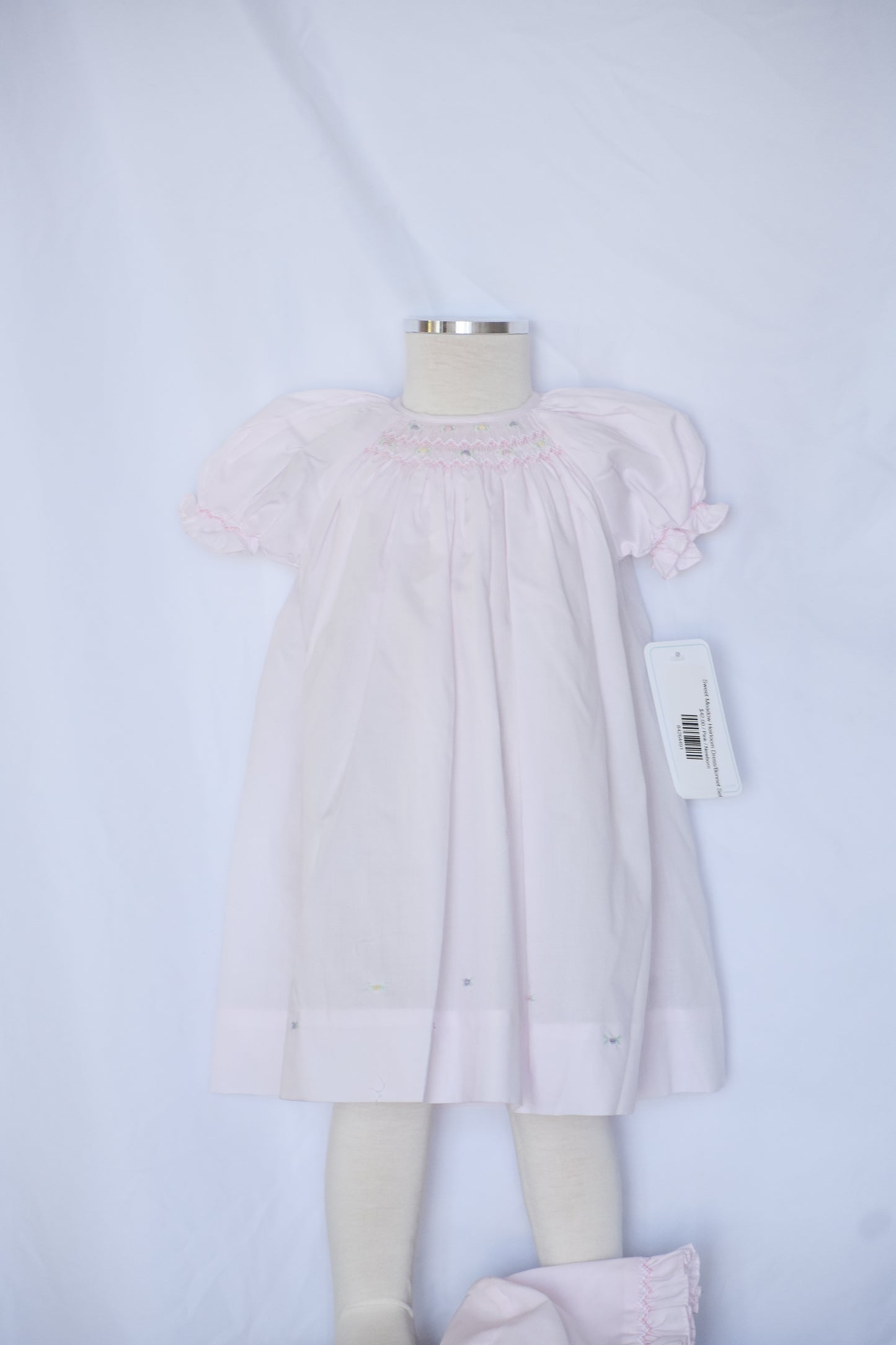 Sweet Meadow Heirloom Dress/Bonnet Set