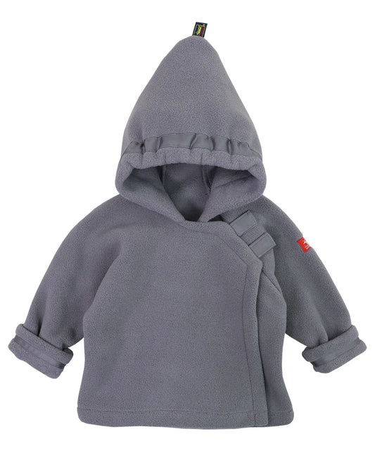 Widgeon Hooded Fleece Jacket-Slate Grey