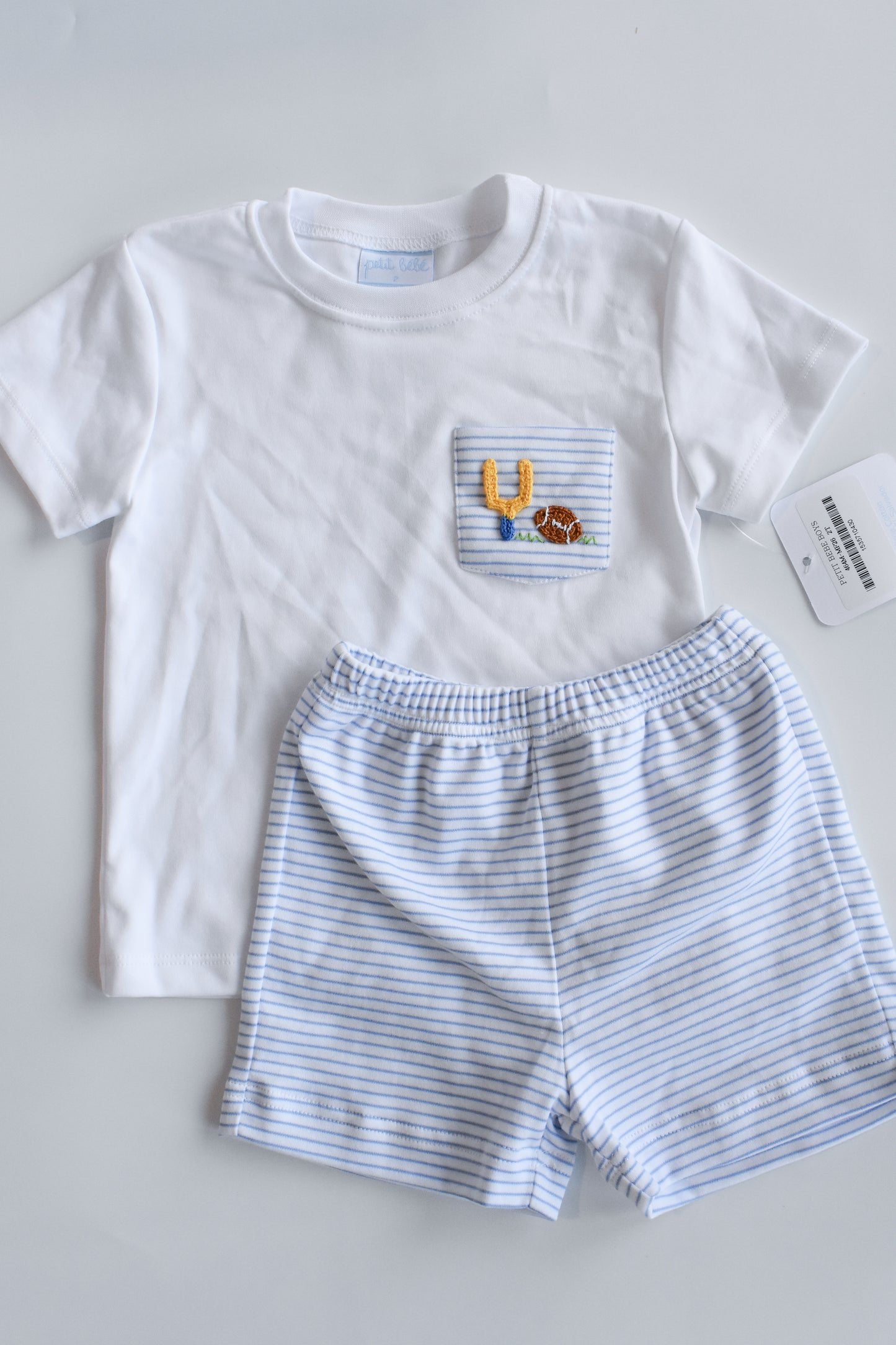 Field Goal Fun Boy's Knit Short Set