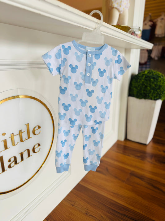 Mickey Blue Pj's Pant Set