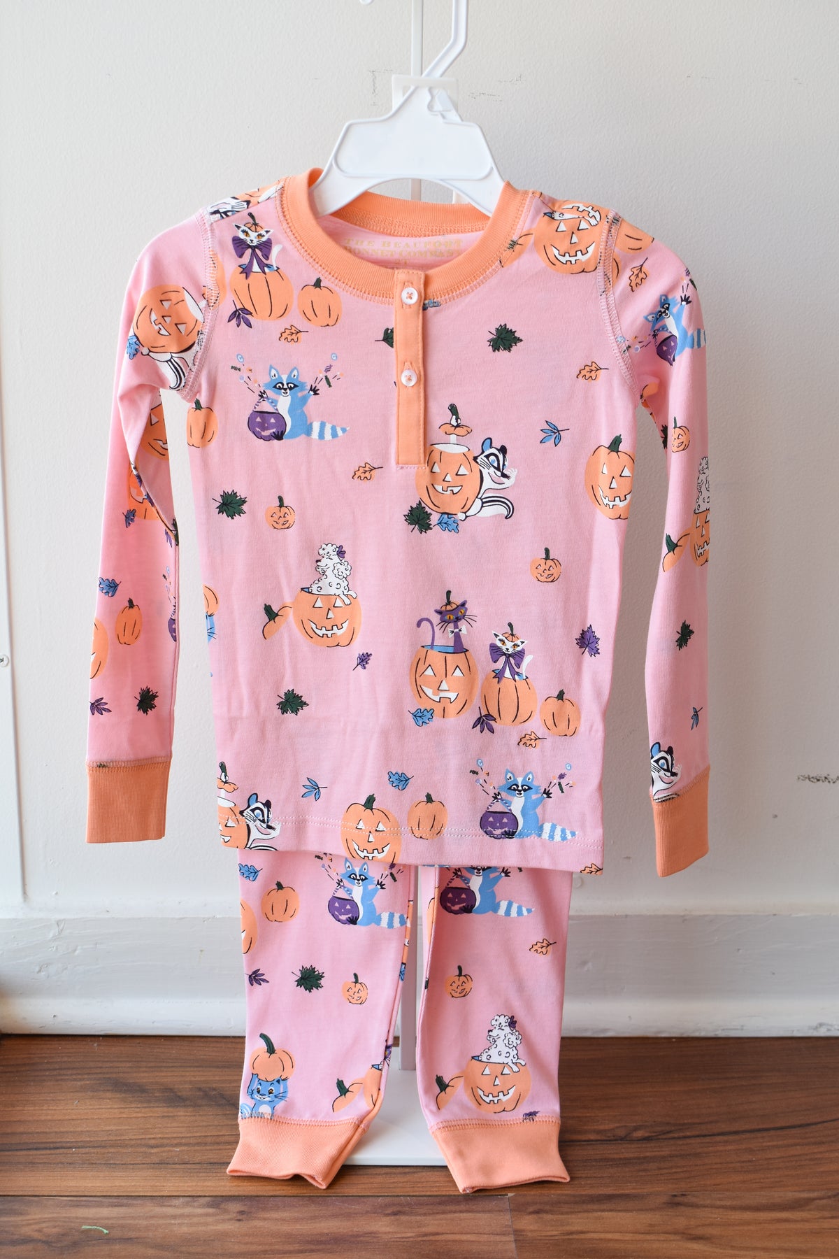 Payton Pajama Set-Pink Candy and Critters