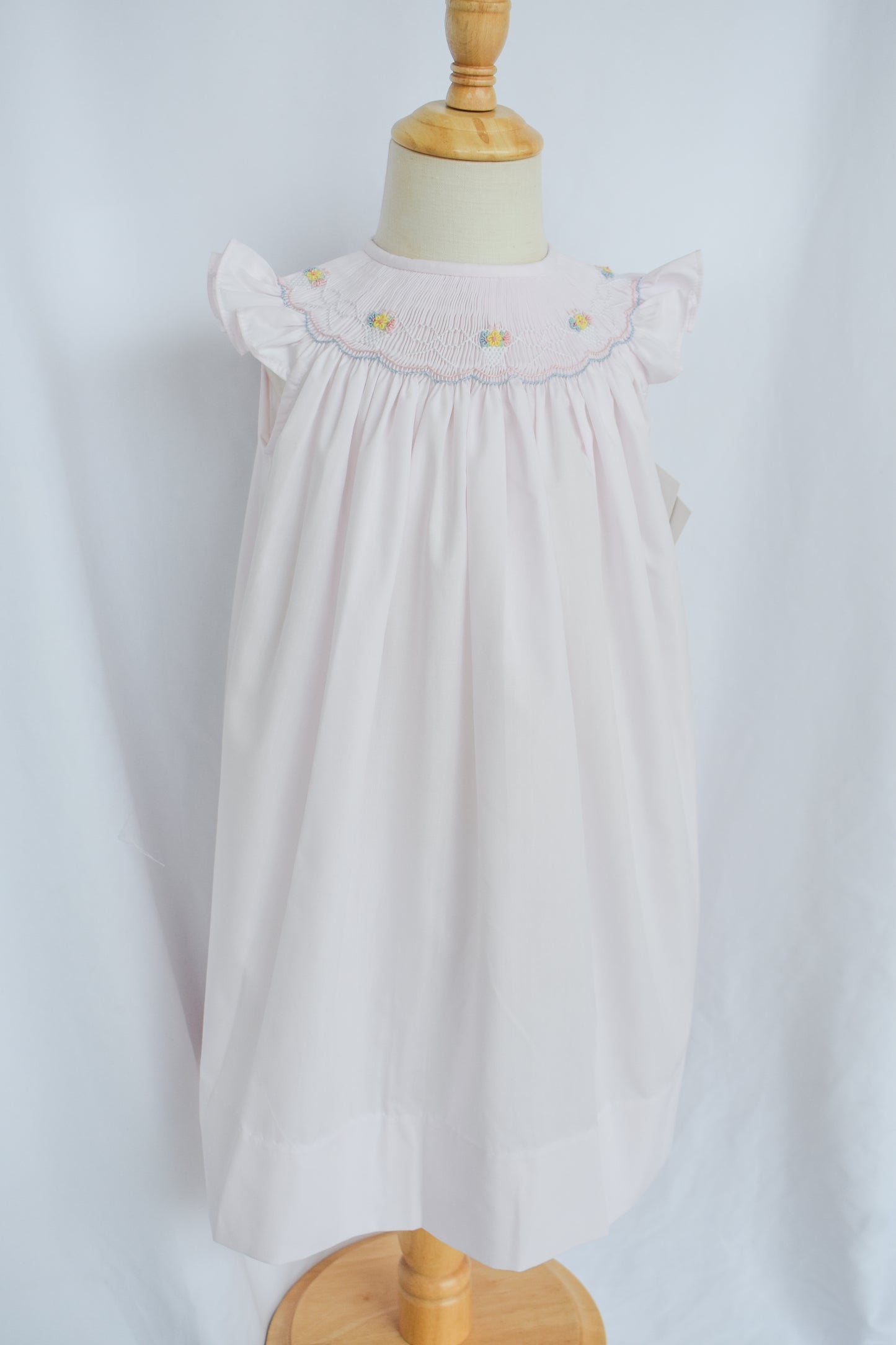 Blush Bouquets Bishop Dress