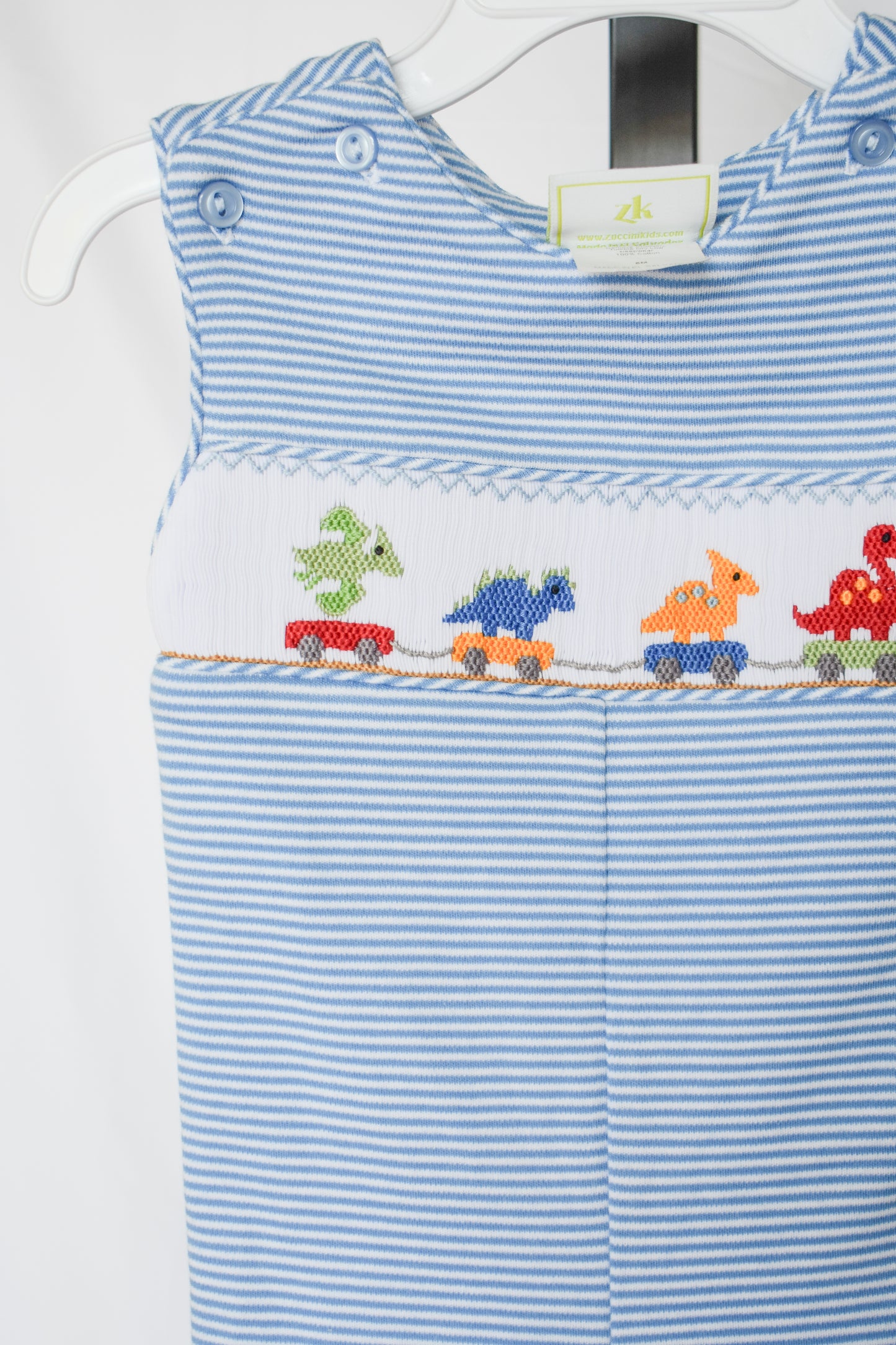 Little Dino Dude Smocked Ashton Longall