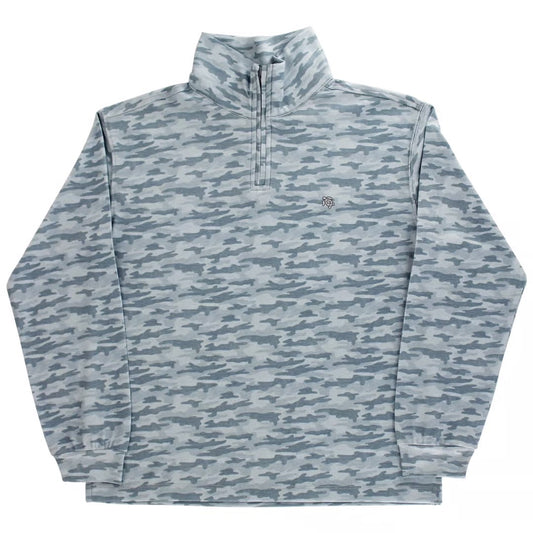 Grey Timber Performance Half Zip