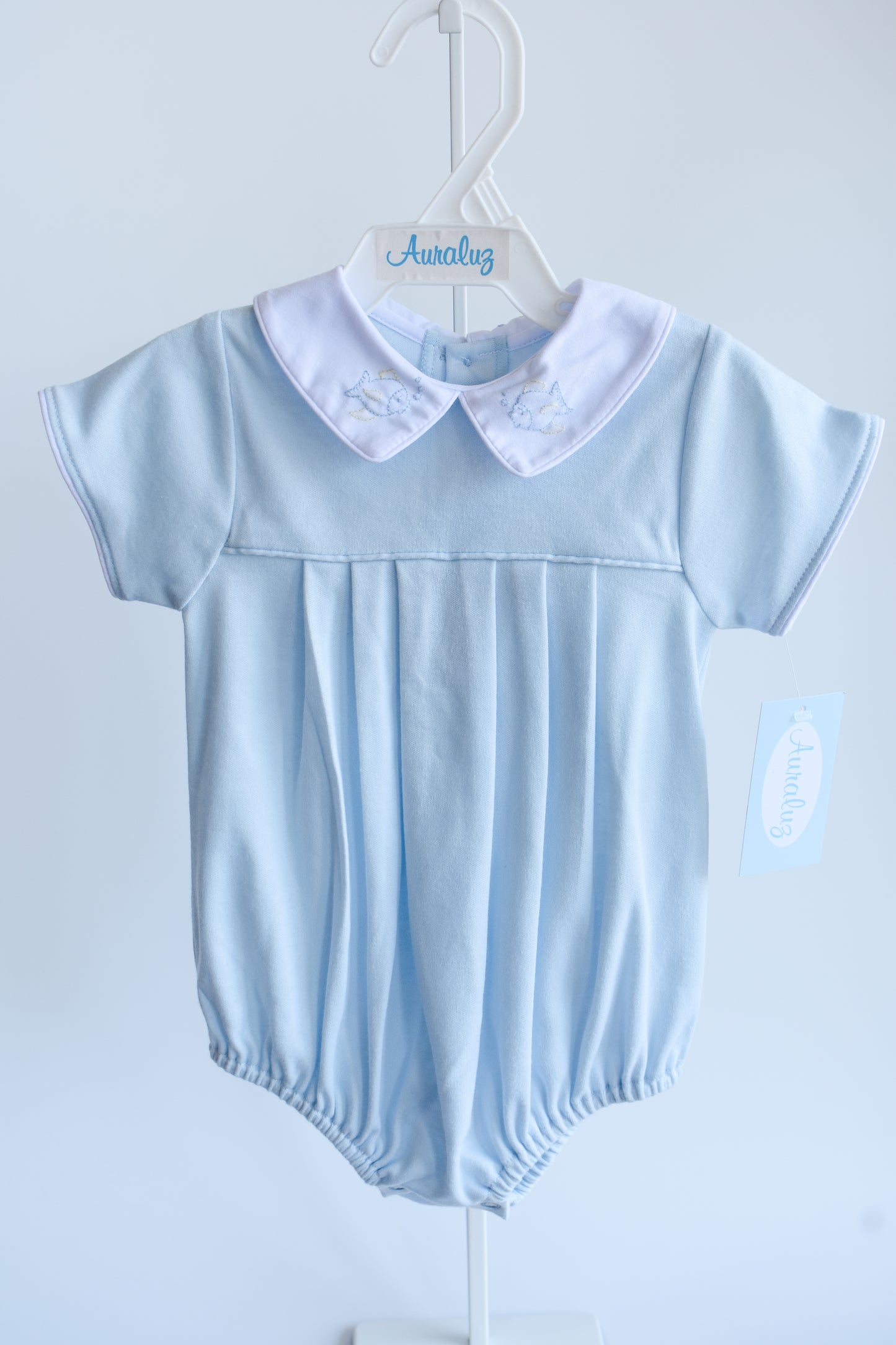 Fishy Fun Blue Knit Bubble