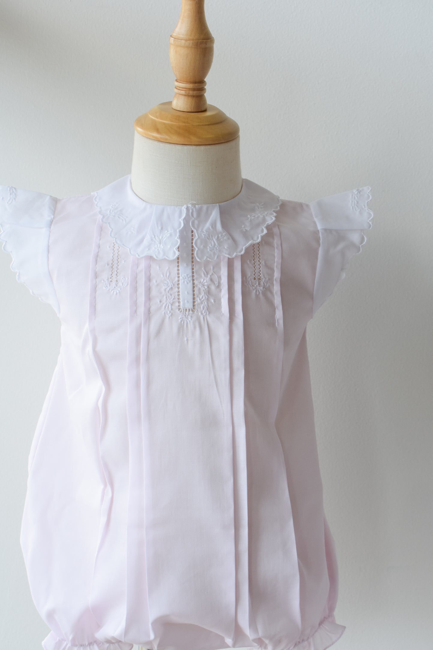 Vintage Fly Sleeve Bubble-Pink/White Trim