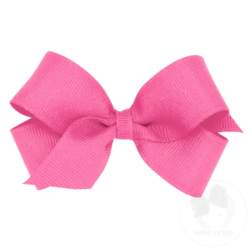 Mini Classic Wrap Grosgrain Bow